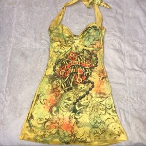 Viva You Yellow Halter Top